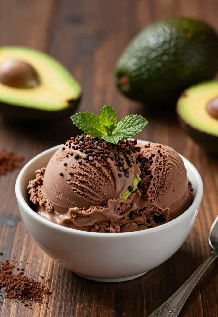 10 Vegan Ninja Creami Recipes for Creamy Dairy-Free Desserts 12 10 Vegan Ninja Creami Recipes for Creamy Dairy Free Desserts 2. Decadent Chocolate Avocado Ice Cream 0