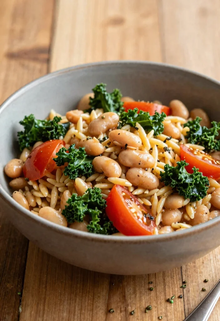 10 Vegan Orzo Recipes for Easy Mediterranean Style Meals 100 10 Vegan Orzo Recipes for Easy Mediterranean Style Meals 10. Orzo with Tuscan White Beans 0