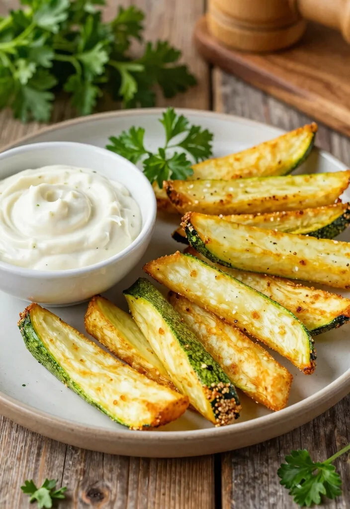 12 Air Fryer Keto Recipes for Quick Crispy Results 3. Air Fryer Zucchini Fries 0
