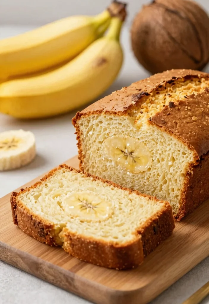 12 Coconut Dessert Recipes for Tropical Inspired Sweets 111 12 Coconut Dessert Recipes for Tropical Inspired Sweets 11. Coconut Banana Bread 0