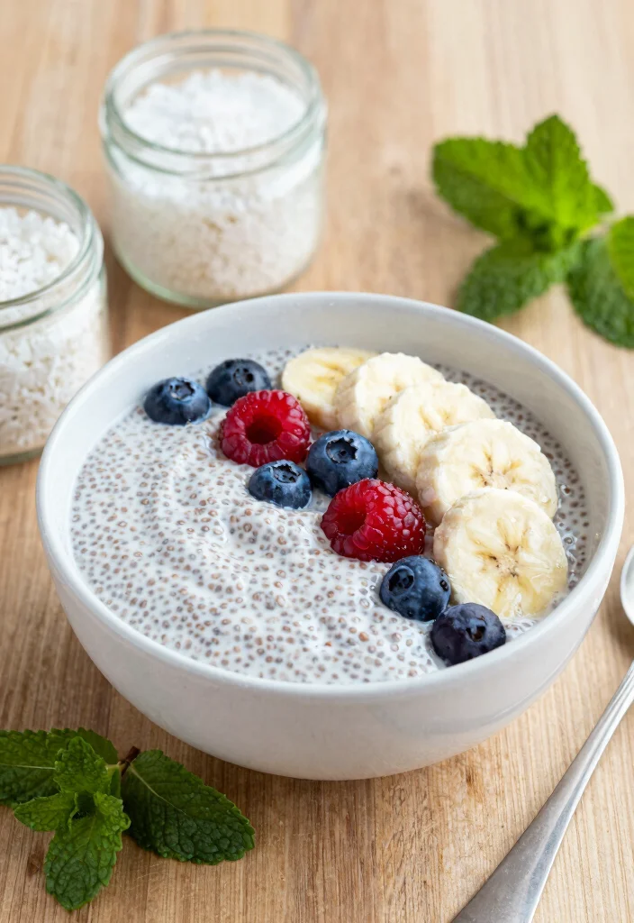 12 Coconut Dessert Recipes for Tropical Inspired Sweets 45 12 Coconut Dessert Recipes for Tropical Inspired Sweets 5. Coconut Chia Seed Pudding 0