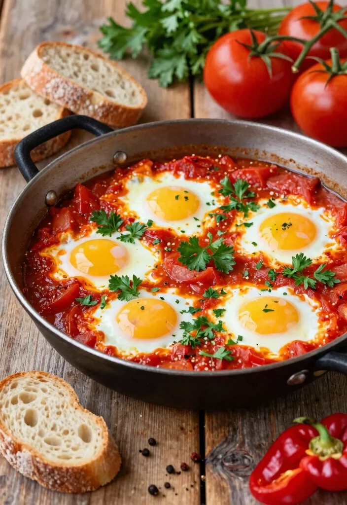 12 Egg Dinner Recipes for Quick Easy Weeknights 2. One Pan Shakshuka 0
