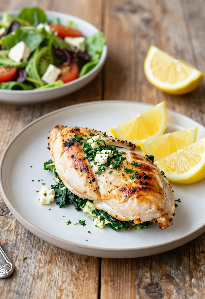 12 Greek Dinner Recipes for Fresh Mediterranean Meals 101 12 Greek Dinner Recipes for Fresh Mediterranean Meals 10. Spinach and Feta Stuffed Chicken 0