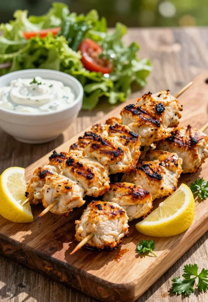 12 Greek Dinner Recipes for Fresh Mediterranean Meals 12 12 Greek Dinner Recipes for Fresh Mediterranean Meals 2. Lemon Garlic Grilled Chicken Souvlaki 0