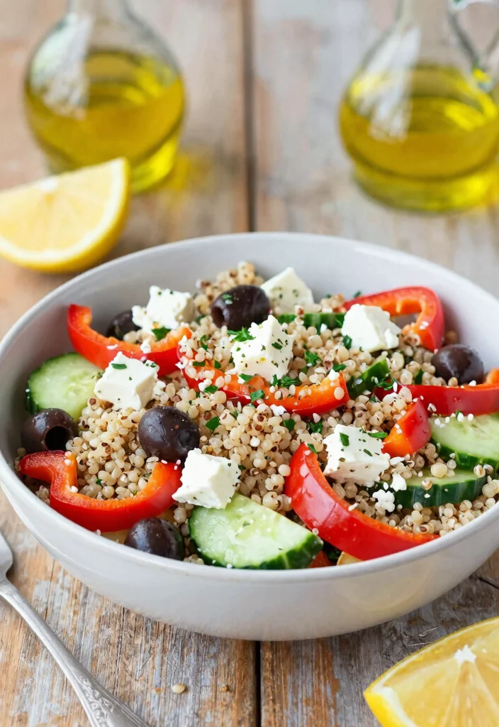 12 Greek Dinner Recipes for Fresh Mediterranean Meals 24 12 Greek Dinner Recipes for Fresh Mediterranean Meals 3. Mediterranean Quinoa Salad 0