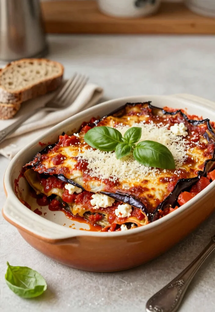 12 Greek Dinner Recipes for Fresh Mediterranean Meals 46 12 Greek Dinner Recipes for Fresh Mediterranean Meals 5. Baked Eggplant Parmesan with a Greek Twist 0