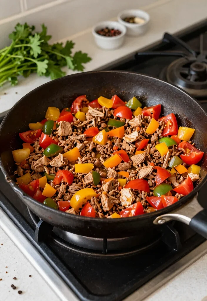 12 Ground Meat Dinner Recipes for Fast Family Meals 23 12 Ground Meat Dinner Recipes for Fast Family Meals 3. Ground Turkey Skillet Dinner 0