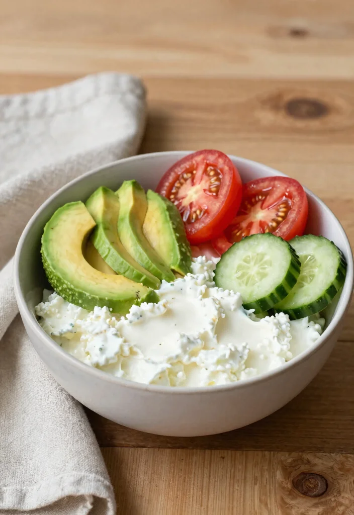 12 Healthy Avocado Recipes for Fresh Everyday Eating 122 12 Healthy Avocado Recipes for Fresh Everyday Eating 12. Avocado Cottage Cheese Bowl 0