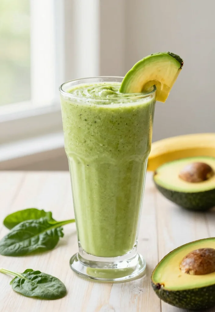 12 Healthy Avocado Recipes for Fresh Everyday Eating 12 12 Healthy Avocado Recipes for Fresh Everyday Eating 2. Avocado Spinach Breakfast Smoothie 0