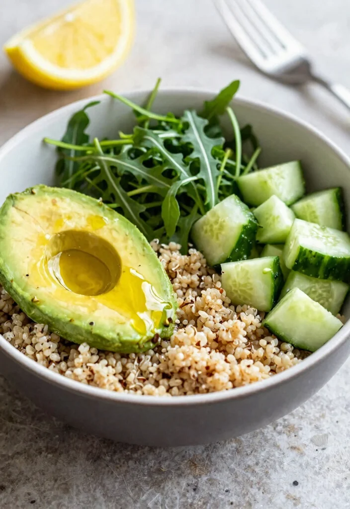 12 Healthy Avocado Recipes for Fresh Everyday Eating 67 12 Healthy Avocado Recipes for Fresh Everyday Eating 7. Avocado Quinoa Breakfast Bowl 0
