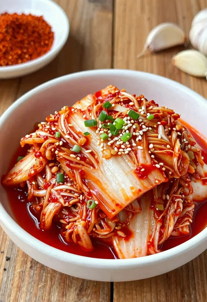 12 Healthy Korean Recipes with Fresh Bold Flavors 1. Spicy Vegan Kimchi 0