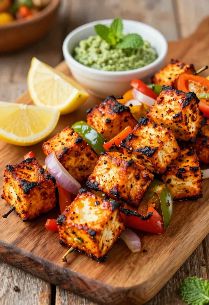 12 Healthy Paneer Recipes for Protein Rich Meals 1. Spicy Paneer Tikka 0
