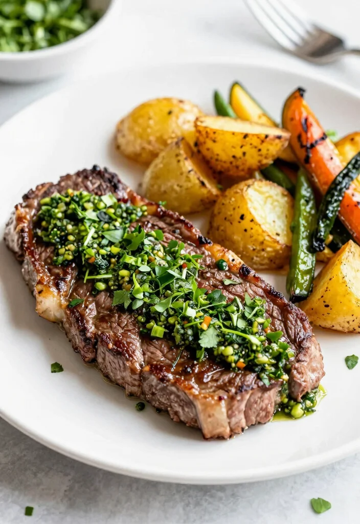 12 Steak Dinner Recipes for Simple Flavorful Nights 100 12 Steak Dinner Recipes for Simple Flavorful Nights 10. Steak with Chimichurri Sauce 0