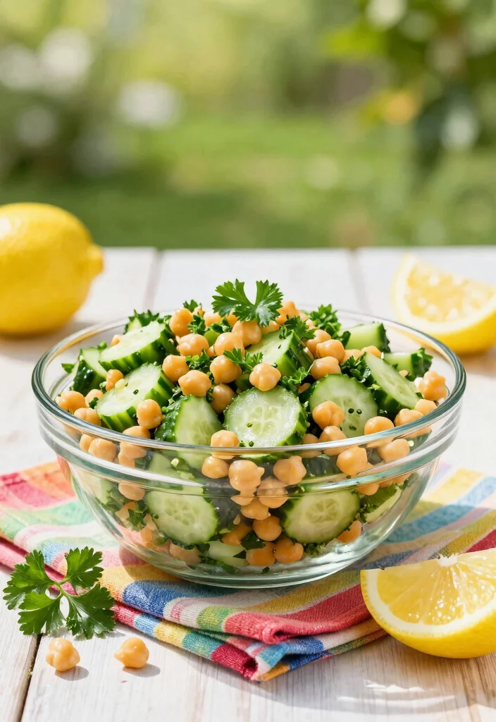 12 Summer Vegan Recipes for Light Fresh Cooking 23 12 Summer Vegan Recipes for Light Fresh Cooking 3. Chickpea and Cucumber Salad 0