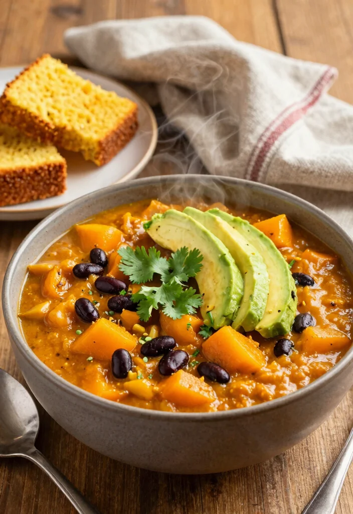 12 Vegan Butternut Squash Recipes for Cozy Plant Based Meals 12 12 Vegan Butternut Squash Recipes for Cozy Plant Based Meals 2. Butternut Squash and Black Bean Chili 0