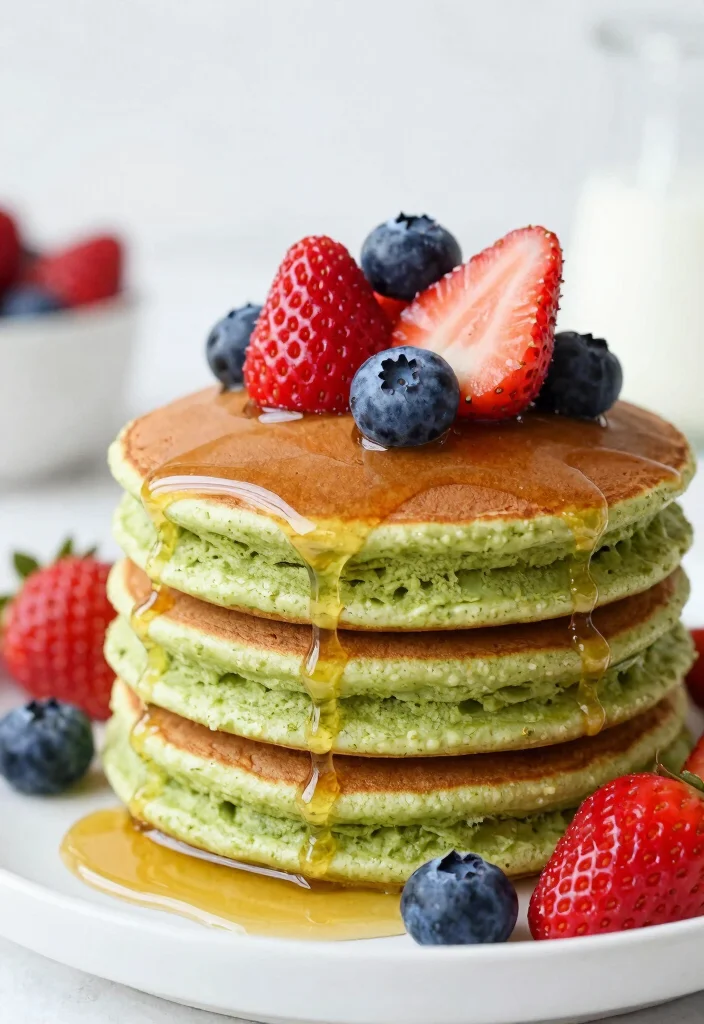 12 Vegan Japanese Recipes with Clean Delicate Flavors 100 12 Vegan Japanese Recipes with Clean Delicate Flavors 10. Matcha Pancakes with Maple Syrup 0