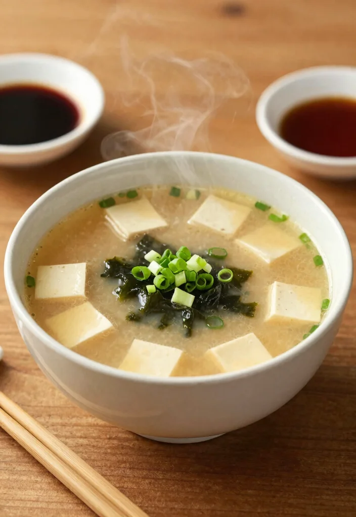 12 Vegan Japanese Recipes with Clean Delicate Flavors 12 12 Vegan Japanese Recipes with Clean Delicate Flavors 2. Miso Soup with Tofu and Seaweed 0