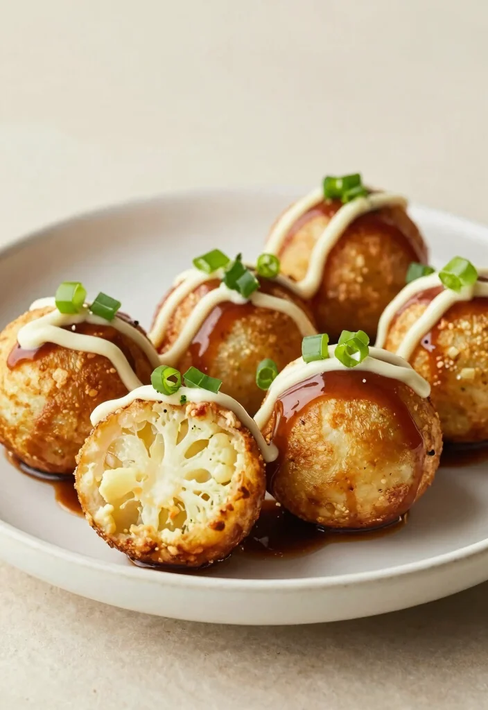 12 Vegan Japanese Recipes with Clean Delicate Flavors 89 12 Vegan Japanese Recipes with Clean Delicate Flavors 9. Vegan Takoyaki with Cauliflower 0