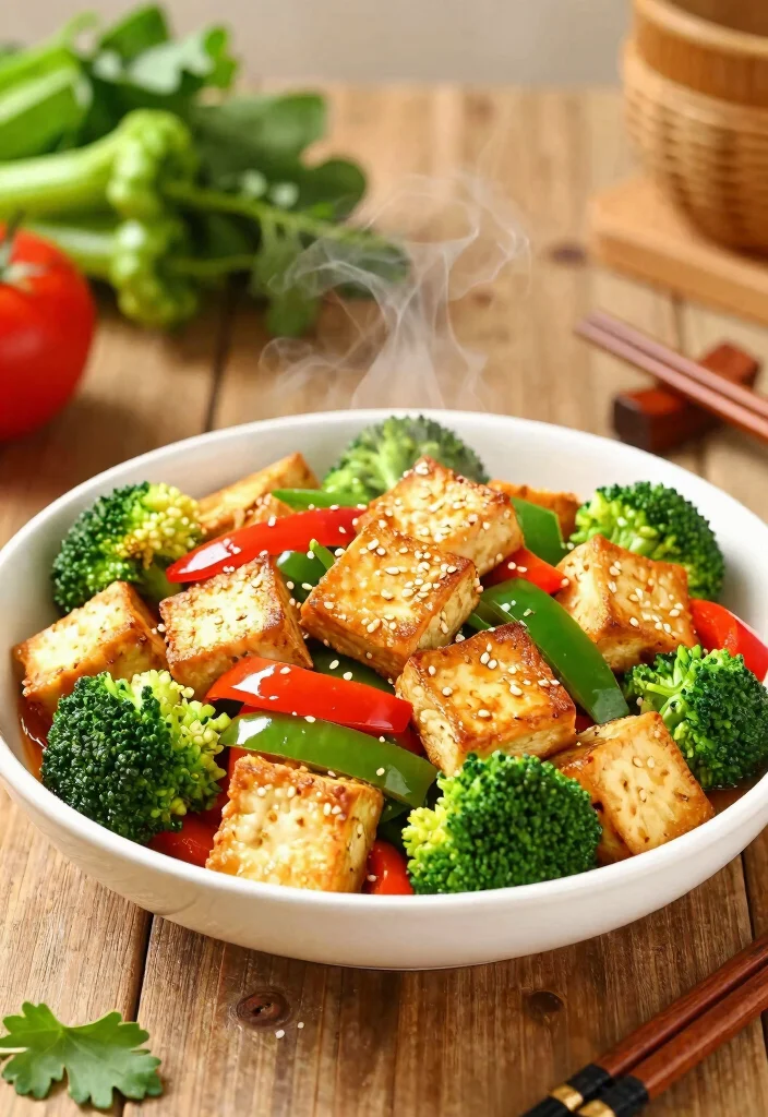 12 Vegan Tofu Recipes for Easy Protein Packed Meals 1. Crispy Tofu Stir Fry 0