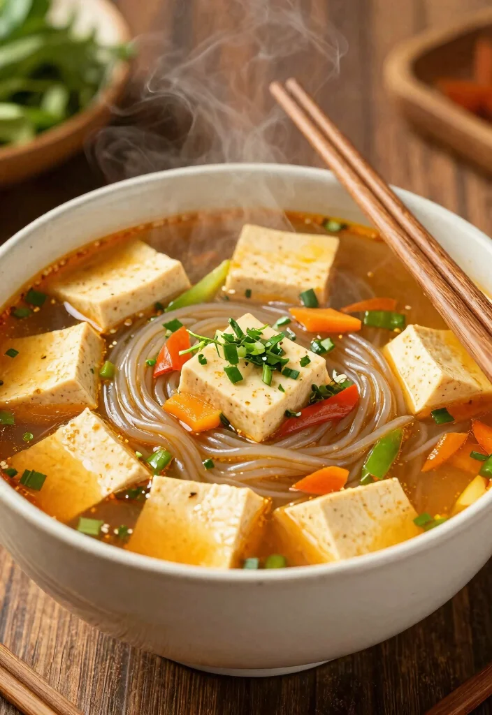12 Vegan Tofu Recipes for Easy Protein Packed Meals 10. Tofu Noodle Soup 0