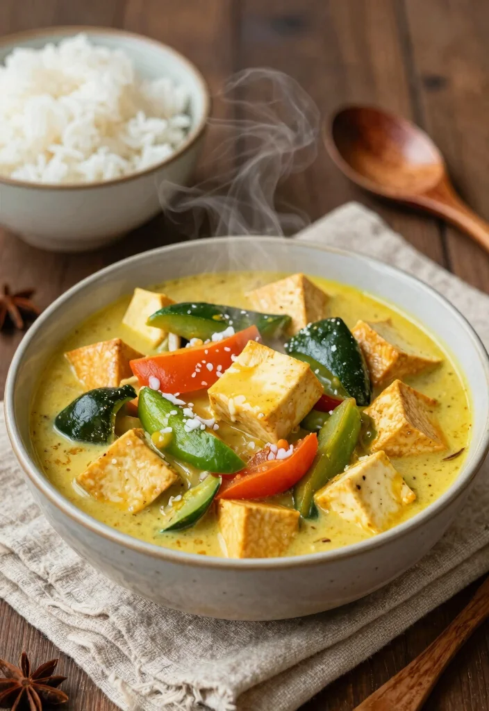 12 Vegan Tofu Recipes for Easy Protein Packed Meals 3. Tofu and Vegetable Curry 0