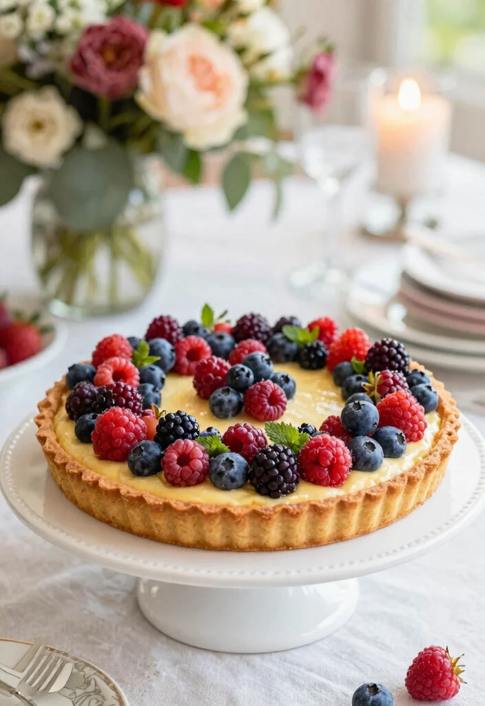 14 Holiday Dessert Recipes for Every Celebration Table 10. Vegan Berry Tart 0