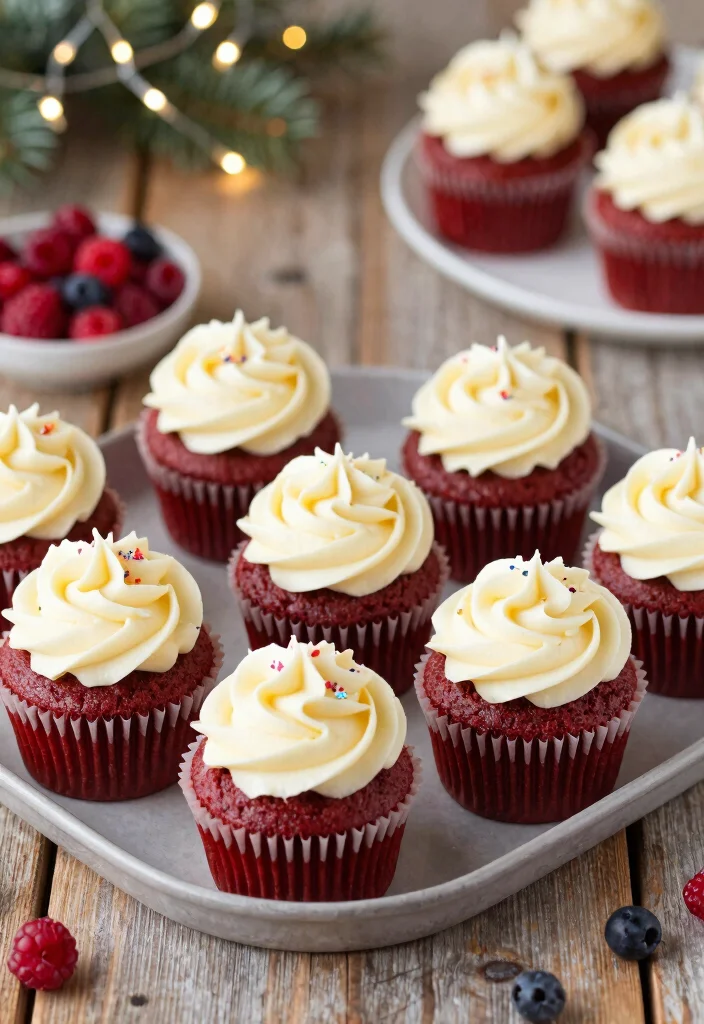 14 Holiday Dessert Recipes for Every Celebration Table 7. Vegan Red Velvet Cupcakes 0