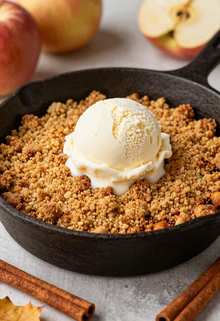 14 Holiday Dessert Recipes for Every Celebration Table 8. Apple Cinnamon Crumble 0