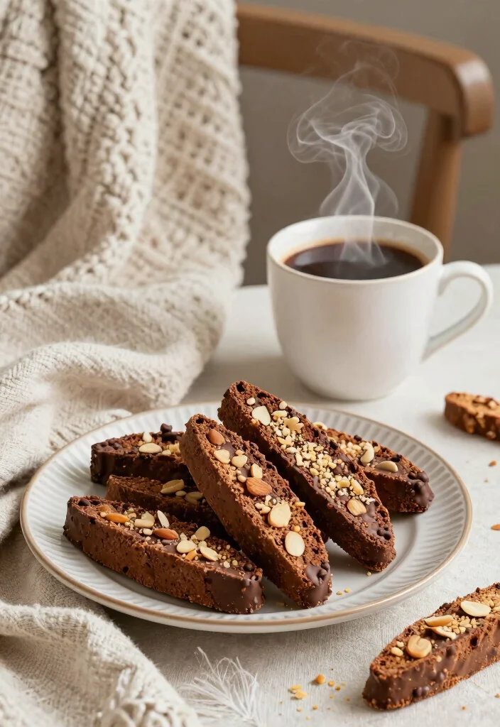 14 Holiday Dessert Recipes for Every Celebration Table 9. Chocolate Almond Biscotti 0